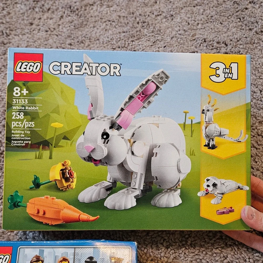 LEGO Creator City Classic Building Set Bundle NEW White Rabbit Police Orange